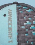 Minecraft Grey Diamond Snapback Cap for Gamers