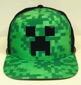 Minecraft Creeper Snapback Hat for Kids