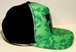 Minecraft Creeper Snapback Hat for Kids