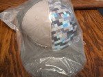 Minecraft Diamond Crafting Snapback Hat - Gray