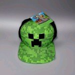 Minecraft Creeper Snapback Hat for Kids