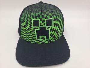 Minecraft Creeper Snapback Hat for Kids