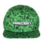 Minecraft Creeper Face Youth Snapback Cap