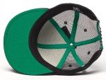 Minecraft Creeper Face Snapback Hat - Green/Black