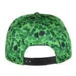 Minecraft Creeper Face Youth Snapback Cap