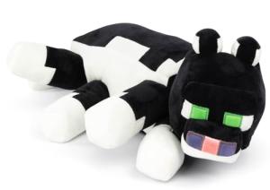 Minecraft Tuxedo Cat Plush Pillow Buddy - 18