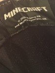 Minecraft Creeper Black and Green Snapback Hat