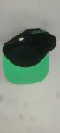 Adjustable Black Snapback Hat - Minecraft Creeper