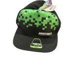 Kids Adjustable Snapback Hat - Minecraft Creeper Logo