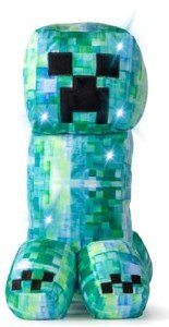 Minecraft Charged Up Creeper Light-Up Plush Pillow