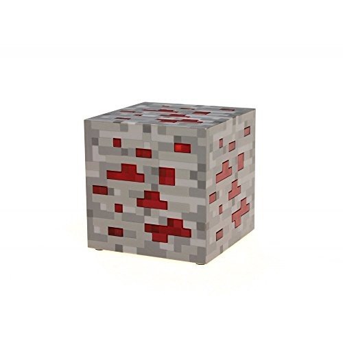 Minecraft Light-Up Redstone Ore Statue Collectible