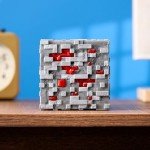 Minecraft Redstone Ore Glow-In-The-Dark Replica