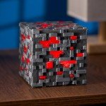 Minecraft Redstone Ore Glow-In-The-Dark Replica
