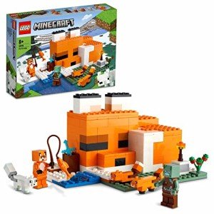 LEGO Minecraft Fox Lodge with Zombie Figure