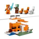 LEGO Minecraft Fox Lodge with Zombie Figure