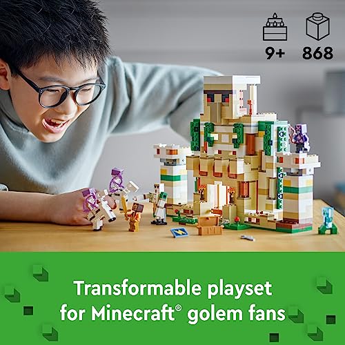 LEGO Minecraft Iron Golem Fortress Building Set