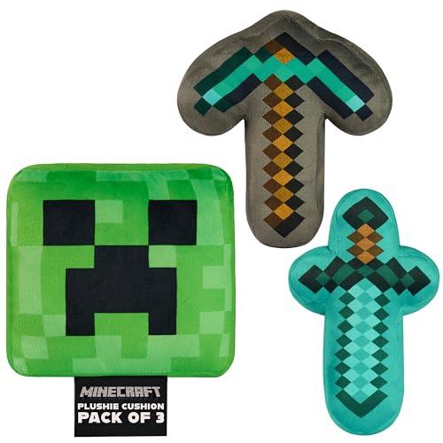 Minecraft Plush Toy Set - 3 Cuddle Buddies