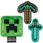 Minecraft Plush Toy Set - 3 Cuddle Buddies