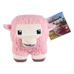 Minecraft Pink Sheep Plush Doll - 8 Inches