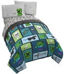 Minecraft Chibi College 5-Piece Bed Set Collection