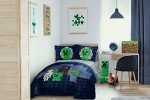 Jay Franco Minecraft Bad Night Quilt & Sham Set