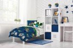 Minecraft Twin Comforter Set with Creeper & Zombie Design