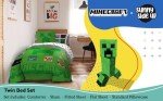 Minecraft Sunny Side Up Twin Comforter Set - 5 Pieces
