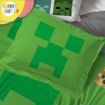 Minecraft Sunny Side Up Twin Comforter Set - 5 Pieces