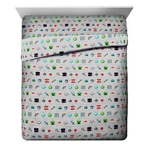 Minecraft Monster Hunters Queen Sheet Set - 4 Pieces
