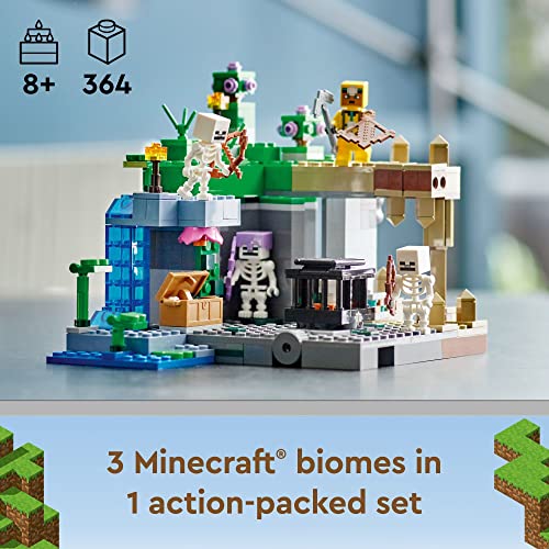 LEGO Minecraft Skeleton Dungeon Construction Toy Set