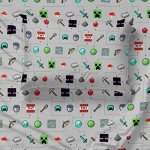Minecraft Monster Hunters Queen Sheet Set - 4 Pieces