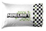 Minecraft Creeper Twin Sheet Set with Pillow Covers