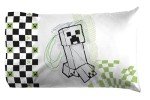 Minecraft Creeper Twin Sheet Set with Pillow Covers
