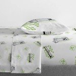 Minecraft Creeper Twin Sheet Set with Pillow Covers