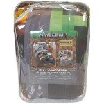 Minecraft Good Vs Evil Reversible Kids Comforter 76" x 86