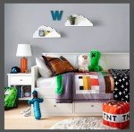Minecraft Good Vs Evil Reversible Kids Comforter 76" x 86