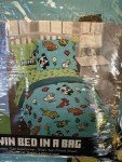 Minecraft Twin Bed in a Bag Set for Kids