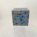 Minecraft Blue Diamond Ore Touch Night Light