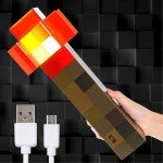 Minecraft Rechargeable Redstone Torch Night Light