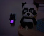 Minecraft Purple Ender Dragon Nightlight with Sensor