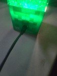 Minecraft Creeper Glitter LED Mood Light 12-Inch
