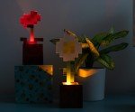 Minecraft Flower Pot Mood Lights - Set of 2