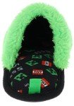Creeper Green Plush Slippers for Kids