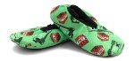 Minecraft Creeper Snuggle Toes Pajama Slippers for Kids