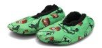 Minecraft Creeper Snuggle Toes Pajama Slippers for Kids