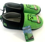 Minecraft Creeper Slip-On Slippers for Kids