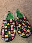 Minecraft Kids Slippers Size 4-5 Gifts