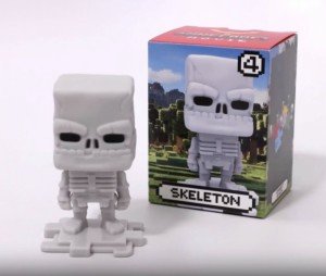 McDonald's Minecraft Movie Happy Meal Skeleton Toy
