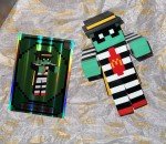 Minecraft McDonald's Meal Toy: Zombie Hamburglar Set