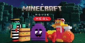 McDonald's Minecraft Adult Happy Meal Toys Set